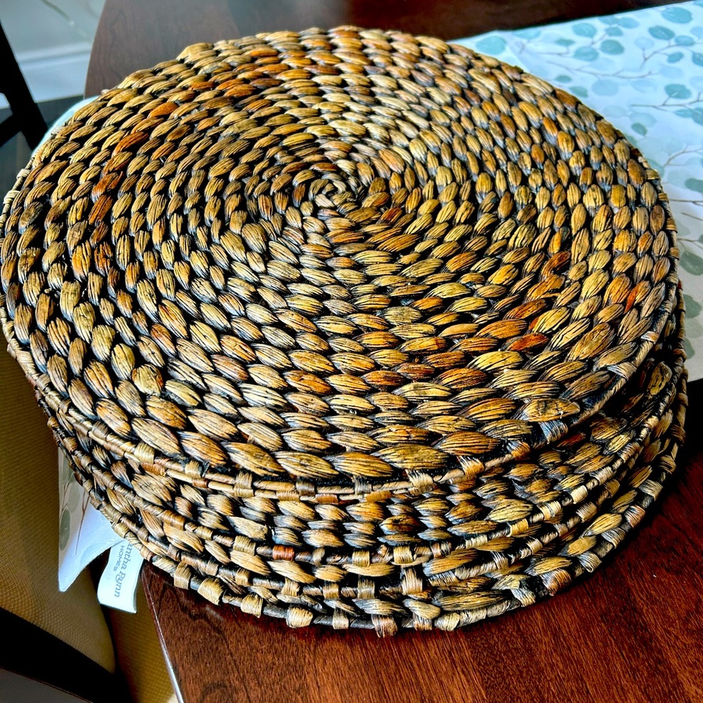 Set of 6 Rattan Placemats